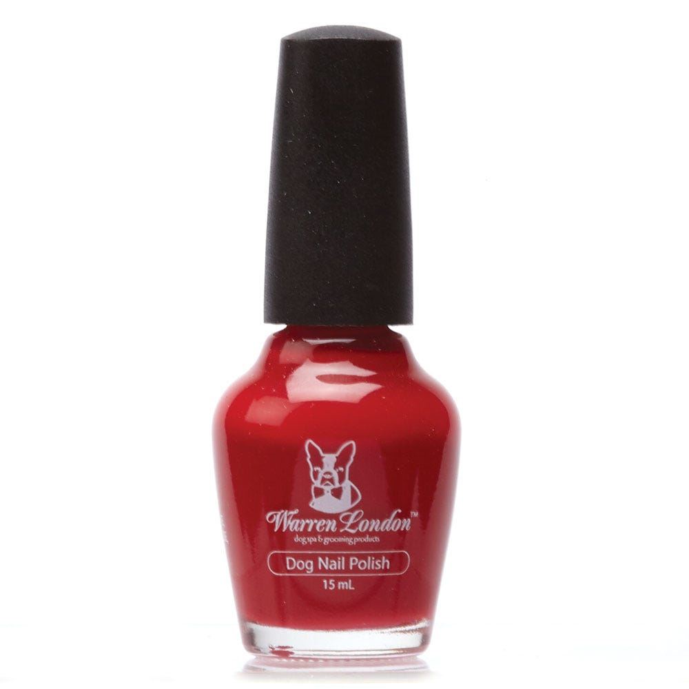 Picture of PetEdge WL1051 83 Warren London Dog Nail Polish Bottle&#44; Red