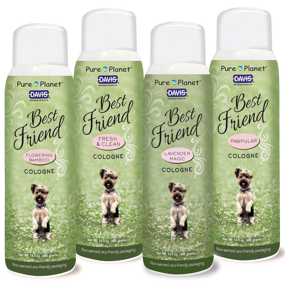 Picture of PetEdge DM2323 40 Best Friend Lavender Magic Pet Grooming Cologne
