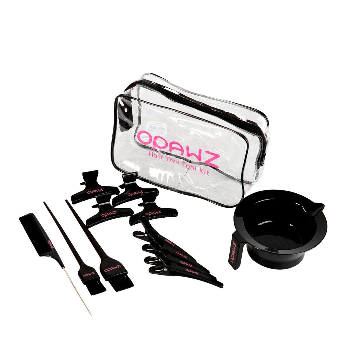 Picture of PetEdge ZX0720 14 Opawz Dye Tool Kit in Zip Bag Set - 14 Piece