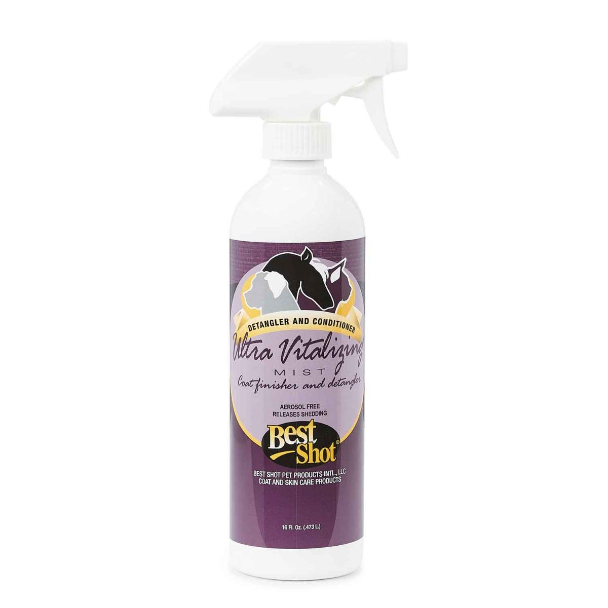 Picture of PetEdge ZX1200 16 16 oz Best Shot Ultra Vitalizing Dog Grooming Mist Spray