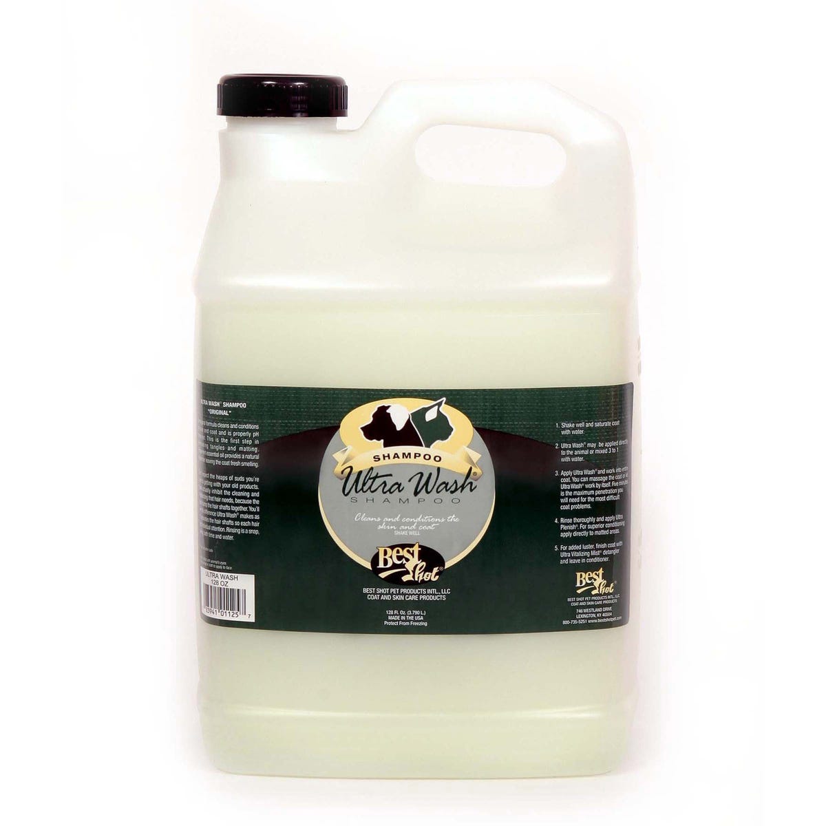 Picture of PetEdge ZX0010 93 2.5 gal Best Shot Ultra Wash Dog Grooming Shampoo