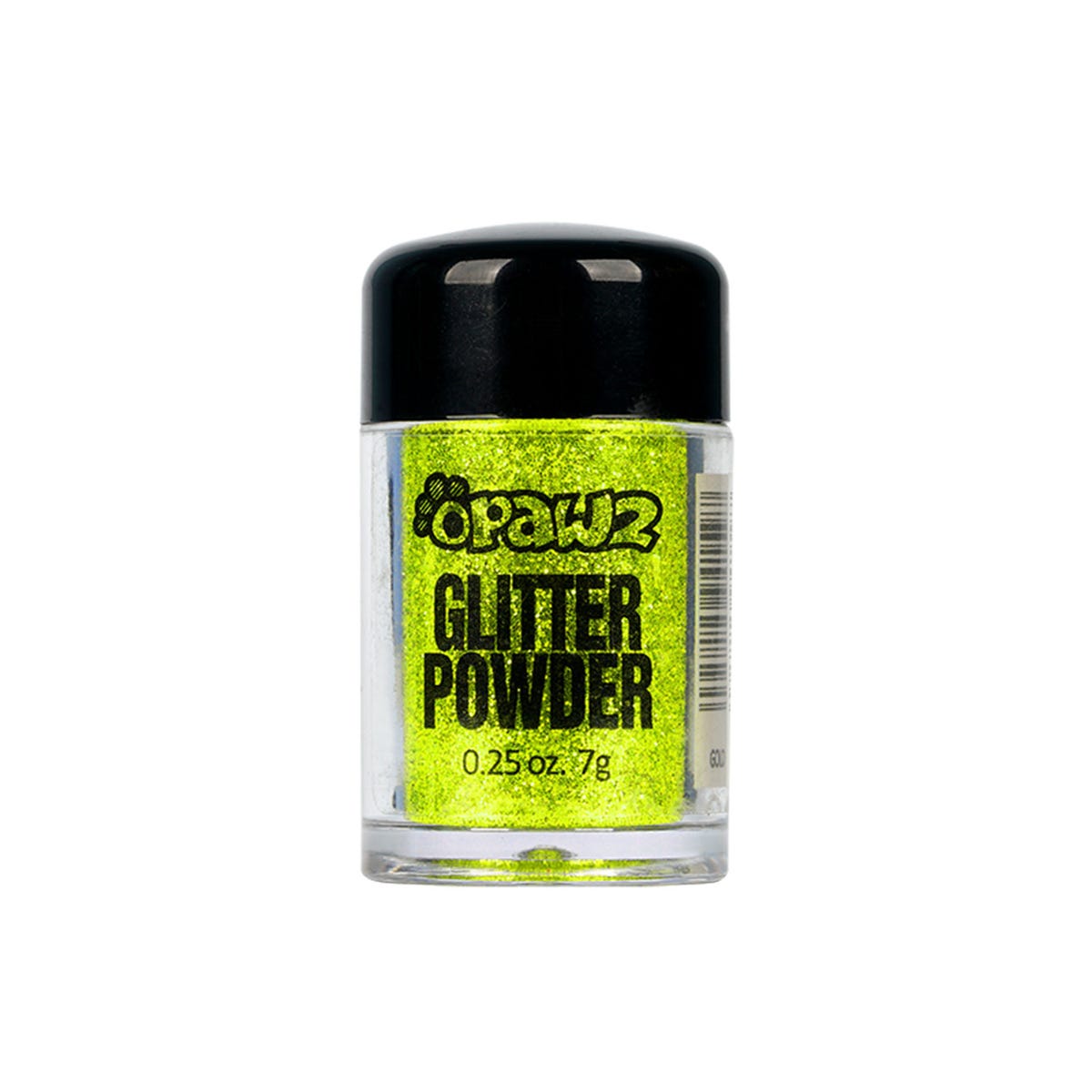Picture of PetEdge ZX2007 25 99 0.25 oz Opawz Glitter Pet Grooming Powder&#44; Fluorescent Yellow