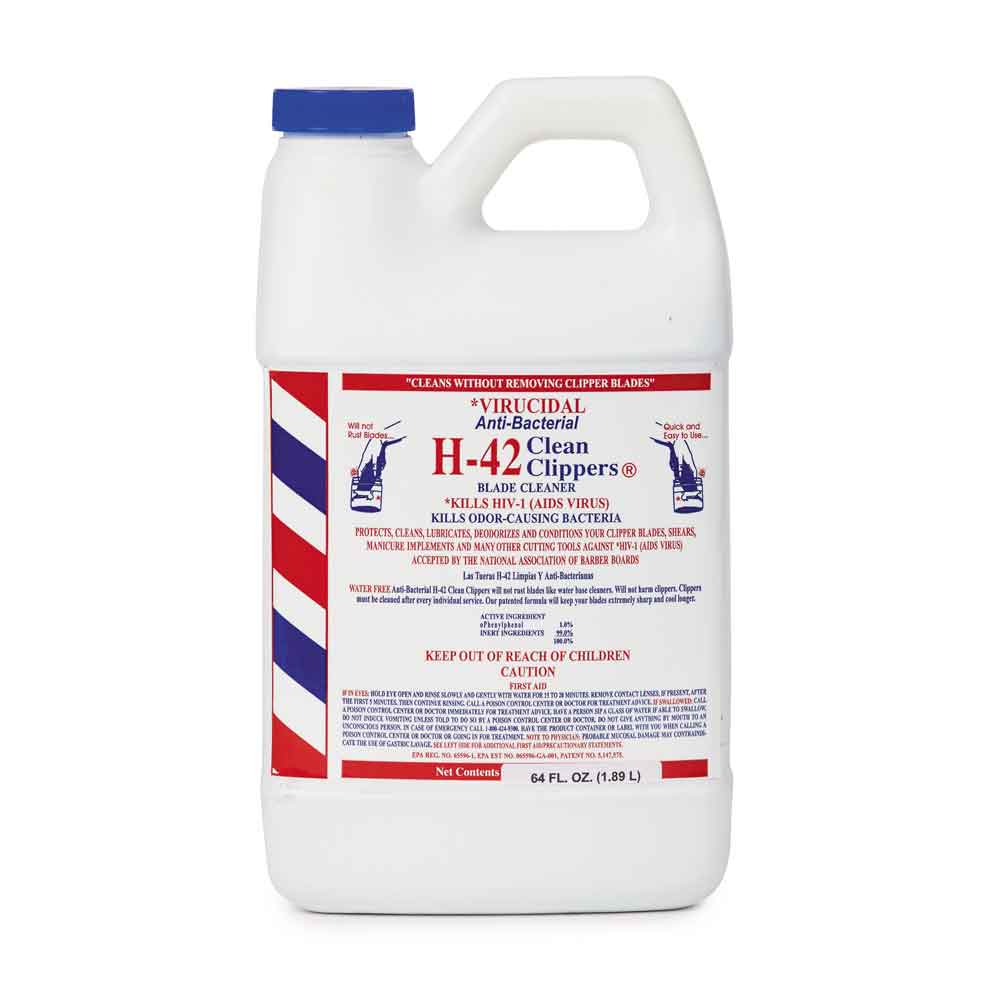 Picture of PetEdge ZX1263 64 64 oz H-42 Virucidal Anti-Bacterial Clean Clipper