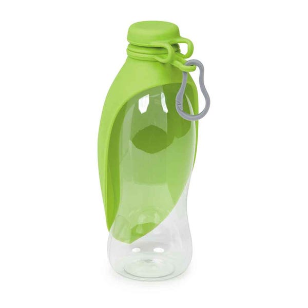 Picture of PetEdge ZA7342 18 43 18 oz Cool Pup Folding Leaf Travel Bottle&#44; Green