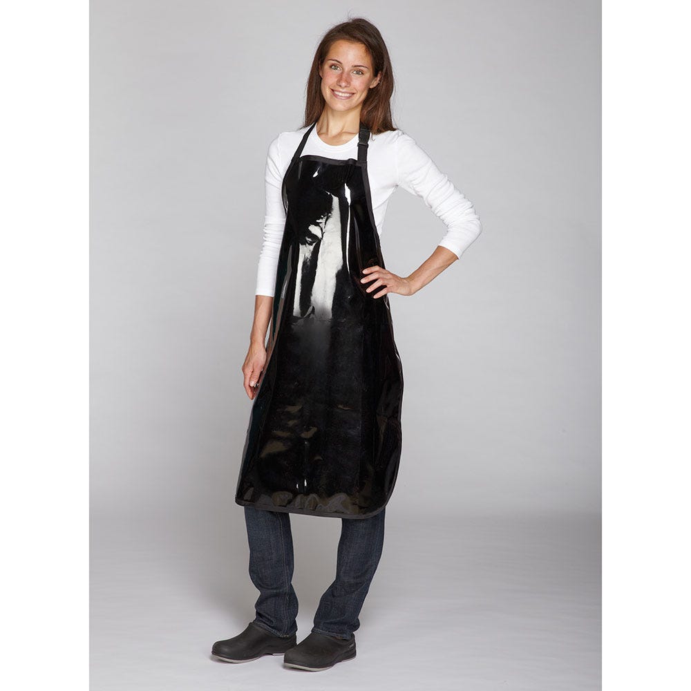 Picture of PetEdge TP7823 17 Top Performance Waterproof Grooming Aprons&#44; Black