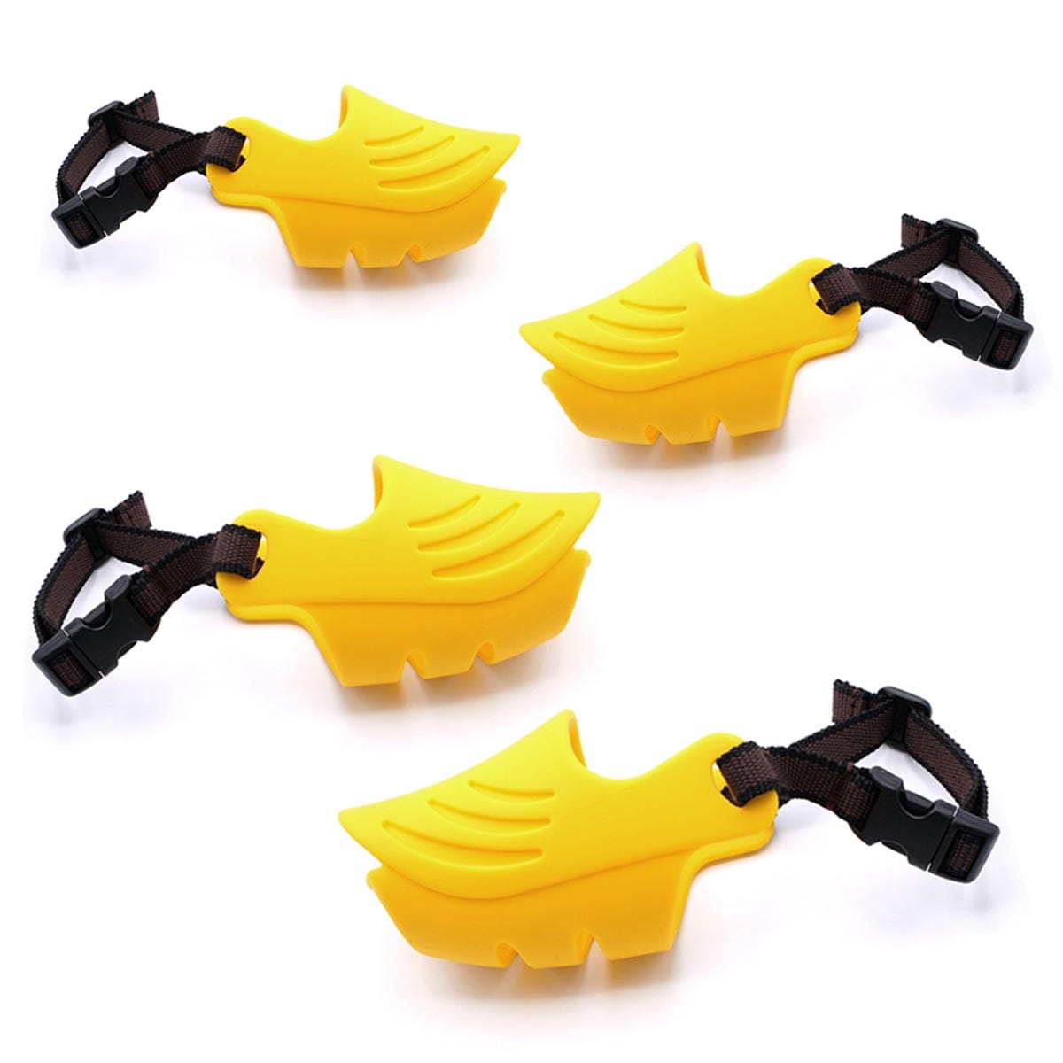 Picture of PetEdge AMUZZSET Artero Silicone Dog Muzzle - Set of 4
