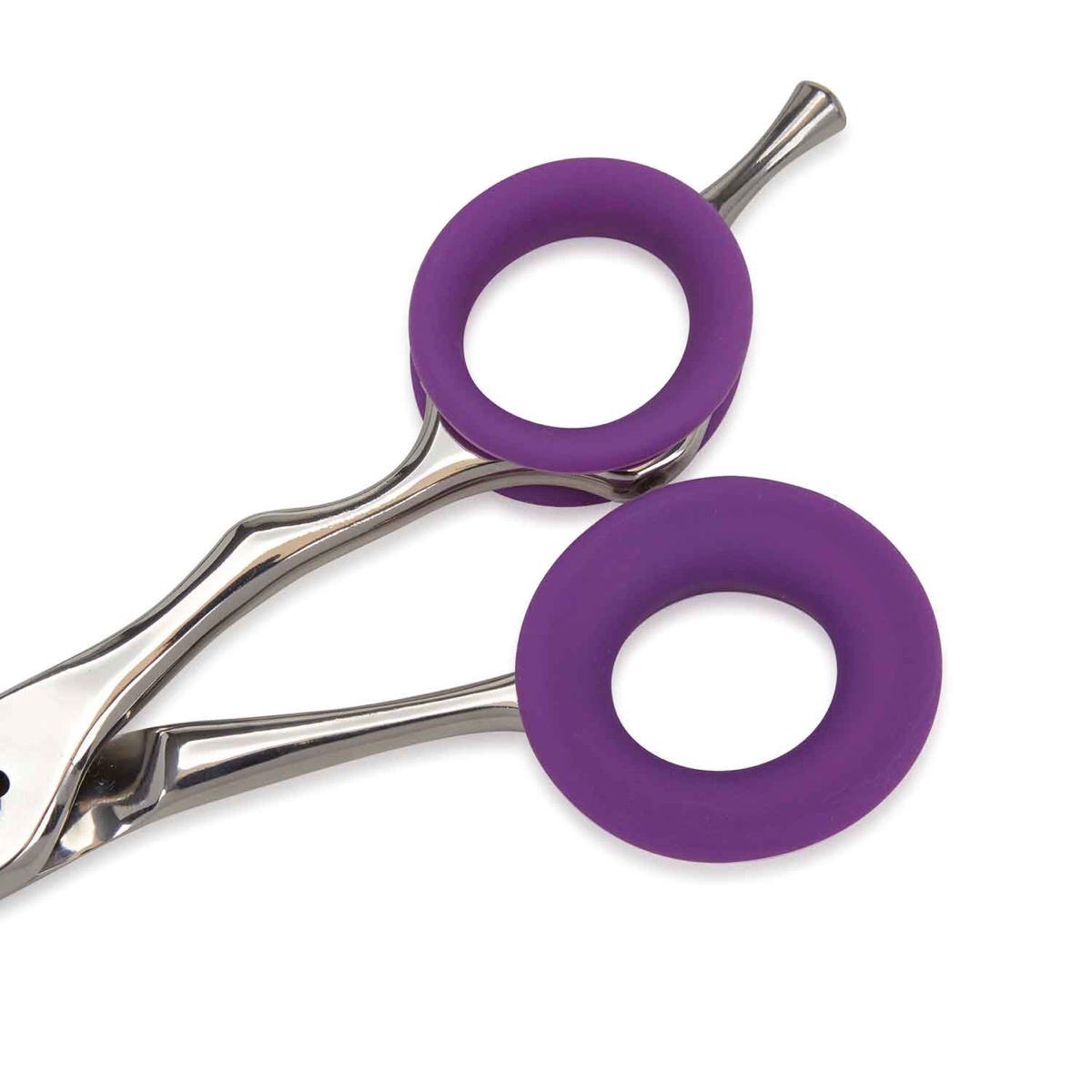 Picture of PetEdge FINGERS.PURPLE Master Grooming Tools Thumb & Finger Insert Set&#44; Purple