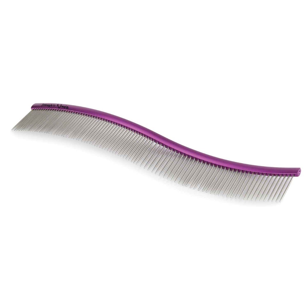 Picture of PetEdge TP3289 15 95 9.5 in. Master Grooming Tools Medium Coarse Wave Combs
