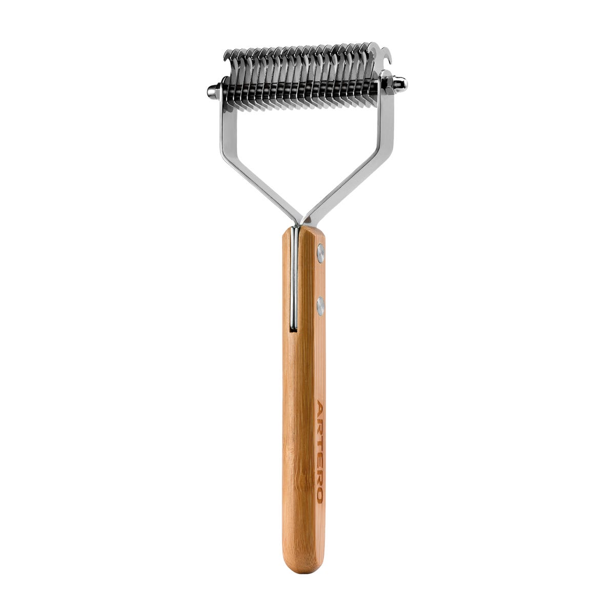 Picture of PetEdge AT9456 21 Artero Nature Double Super Coat Rake 21 Blade
