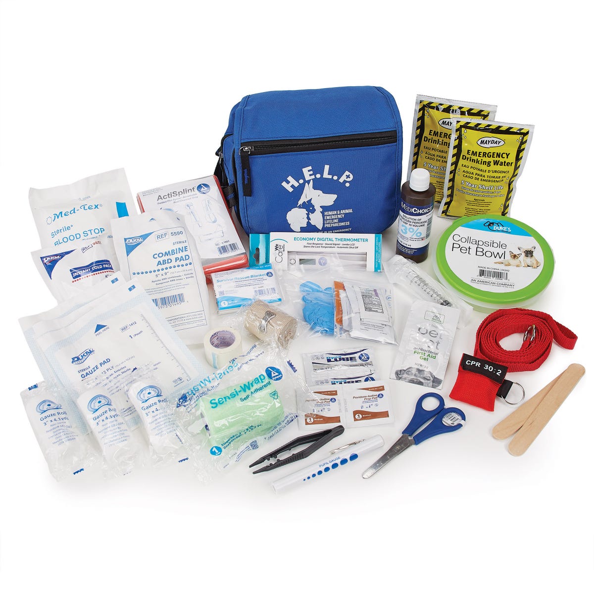 Picture of PetEdge ZX6111 19 09 H.E.L.P. First Aid Kit