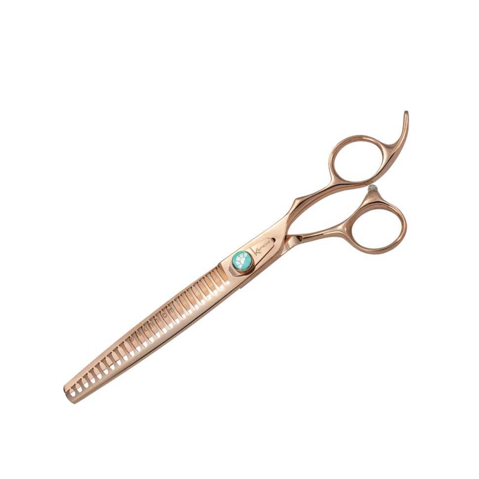 Picture of PetEdge KE1825 25 Kanchi Rose 25 Tooth Blender Shears