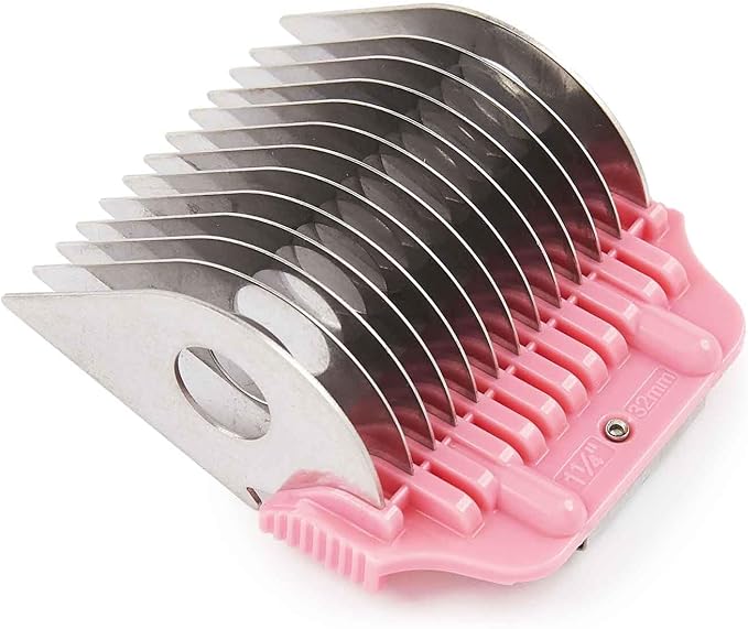 Picture of PetEdge TP1303 32 1.25 in. & 32 mm Master Grooming Tools Wide Comb Attachment