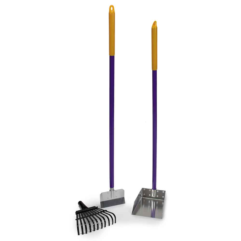 Picture of PetEdge 51114 Boss Pet Waste Pick Up Combs Set - 3 Piece