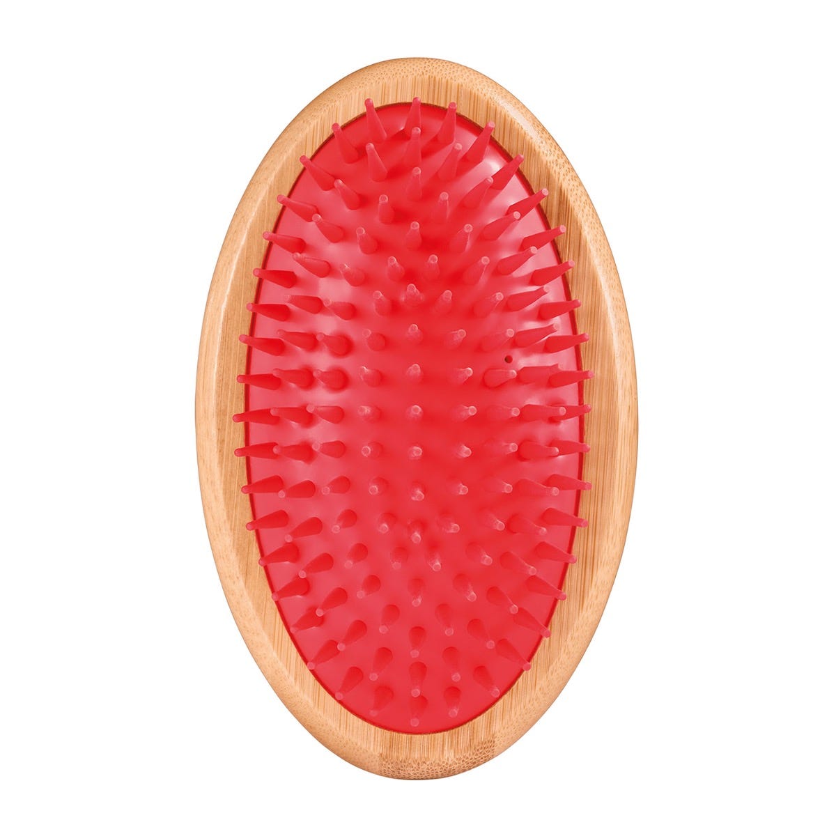 Picture of PetEdge AT1682 83 Artero Laika Red Pet Grooming Rubber Mitt