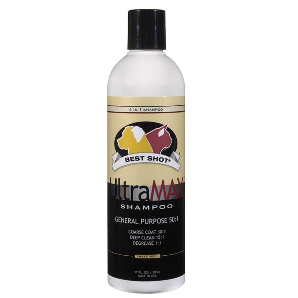 Picture of PetEdge ZX8115 17 17 oz Best Shot UltraMax Pro Dog Grooming Shampoo