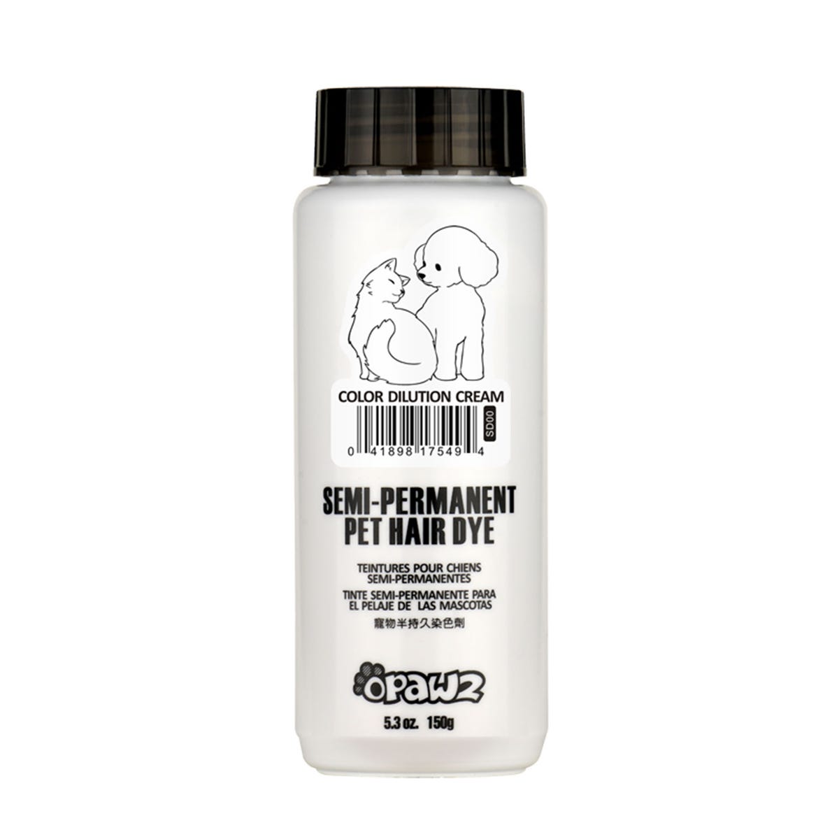 Picture of PetEdge ZX1938 53 5.3 oz Opawz Semi-Permanent Hair Dye&#44; Dilution Cream