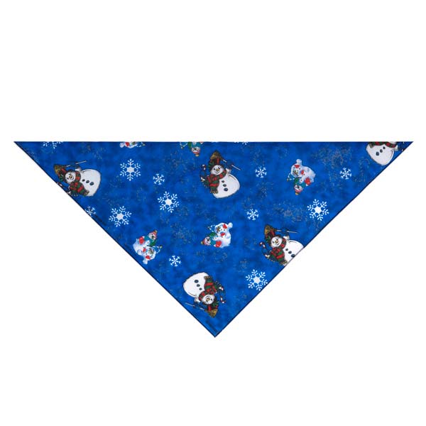 Picture of PetEdge ZX020 05 Top Performance Seasonal Pet Grooming Bandana Snowflakes