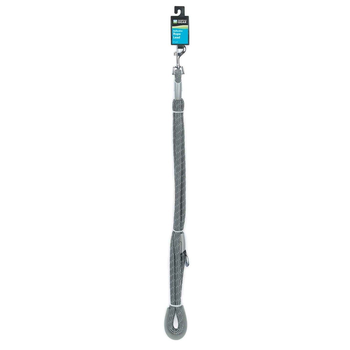 Picture of PetEdge ZA9909 06 17 6 ft. Guardian Gear Reflective Rope Pet Grooming Leads&#44; Black