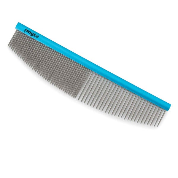 TP3288 14 75 7.5 in. Master Grooming Tools Halfmoon Medium Coarse Combs