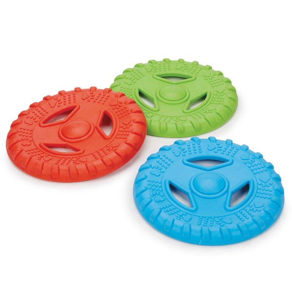 ZD3920 57 Diggers Fly & Fetch TPR Disc Dog Toys