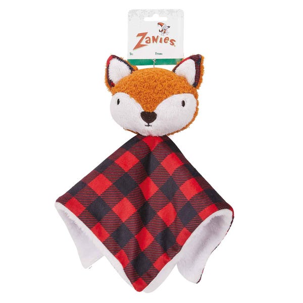Picture of PetEdge ZA2469 83 Zanies Buffalo Check Fox Puppy Blanket