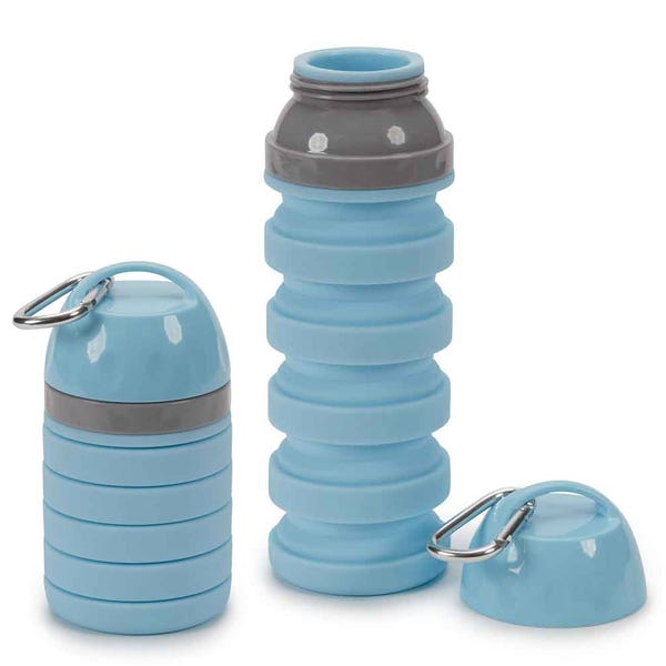 Picture of PetEdge ZA3875 20 19 20 oz Cool Pup Collapsible Water Bottle