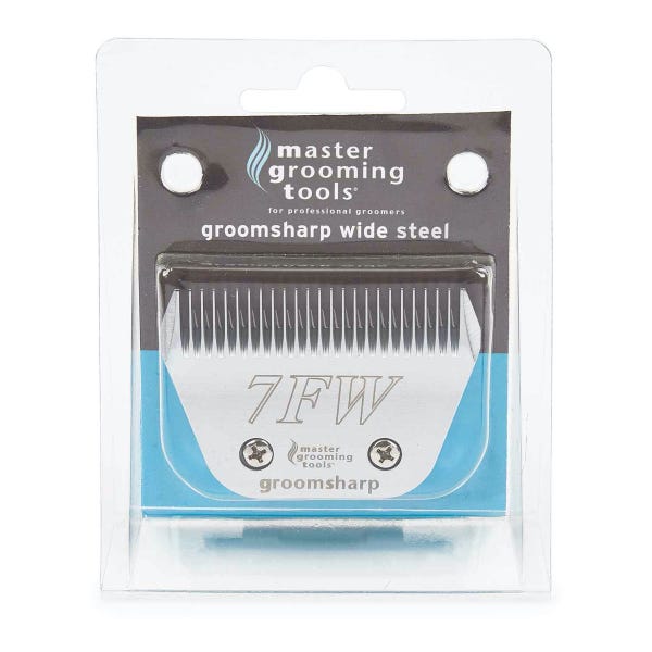Picture of PetEdge TP0218 07 Master Grooming Tools Stainless Steel 7WF Wide Blade