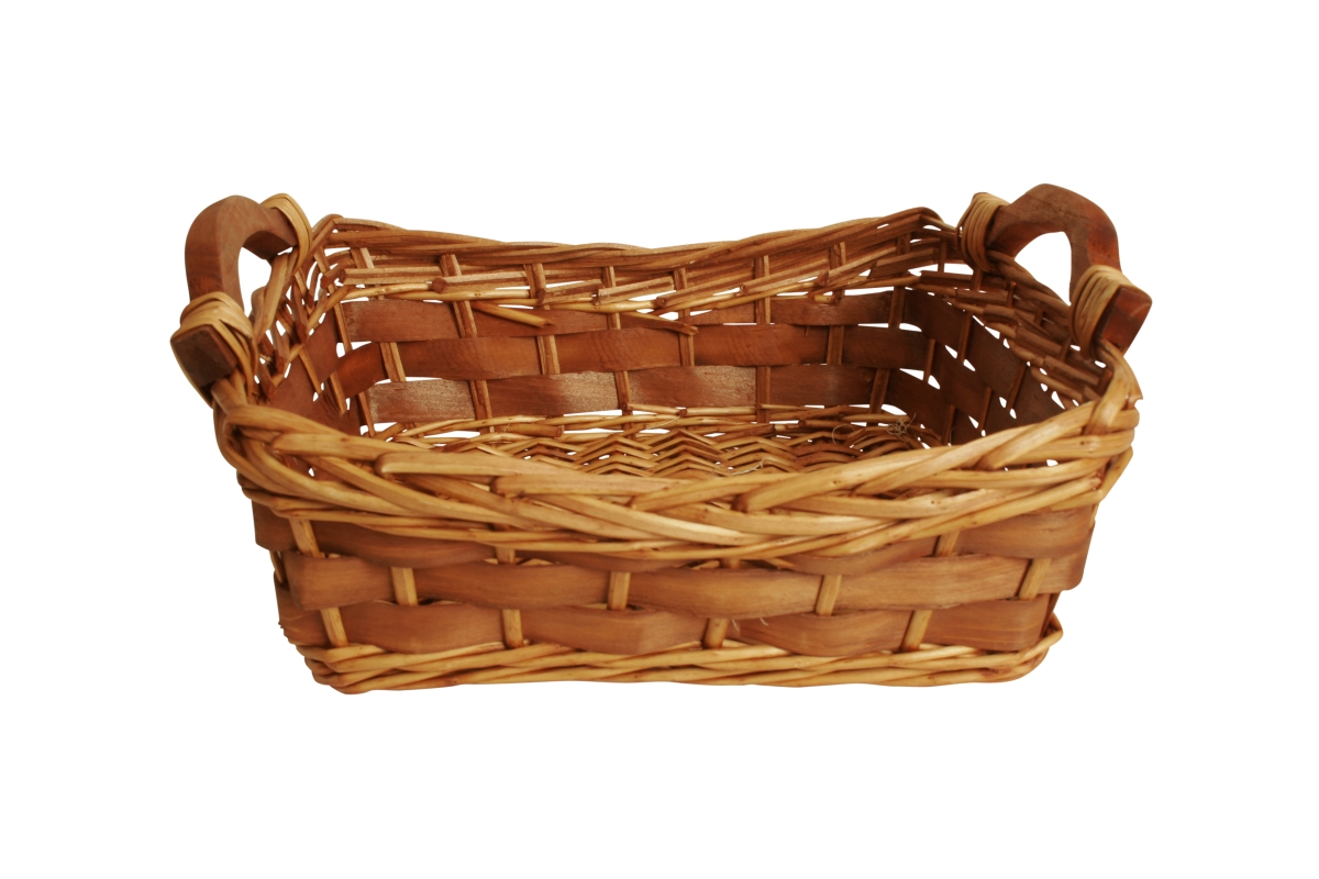 Picture of Wald Imports 8171 12 in. Carved Willow Basket