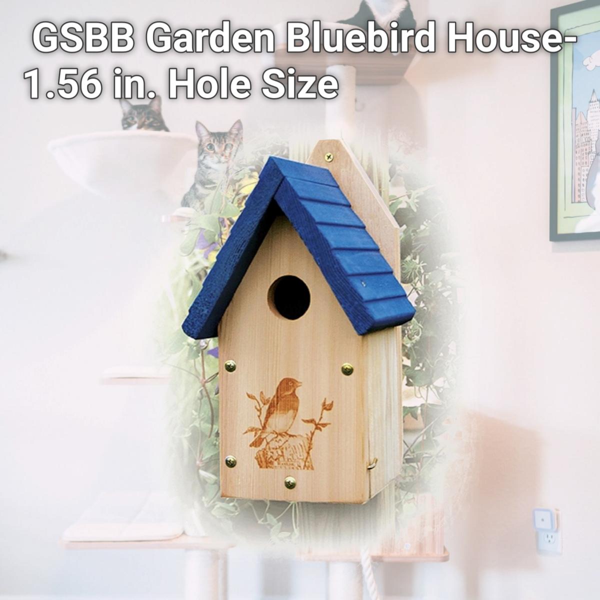 Picture of WoodLink GSBB Garden Bluebird House- 1.56 in. Hole Size