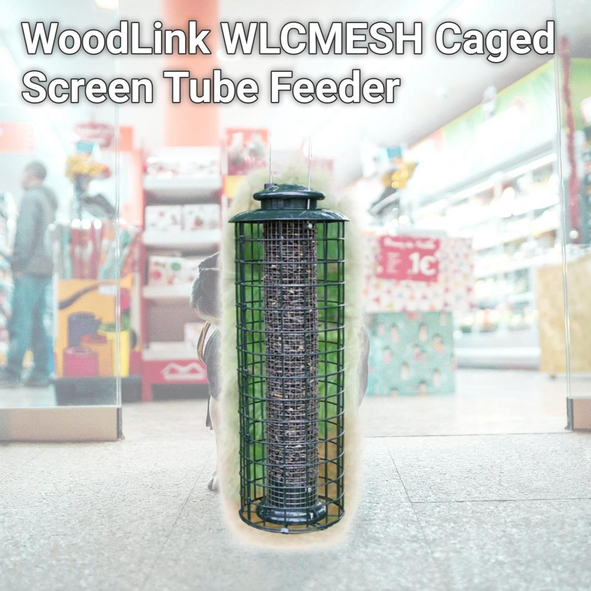 Picture of WoodLink WLCMESH Caged Screen Tube Feeder