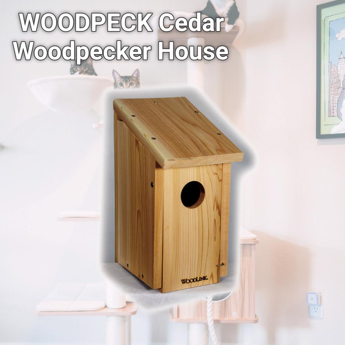 Picture of WoodLink WOODPECK Cedar Woodpecker House