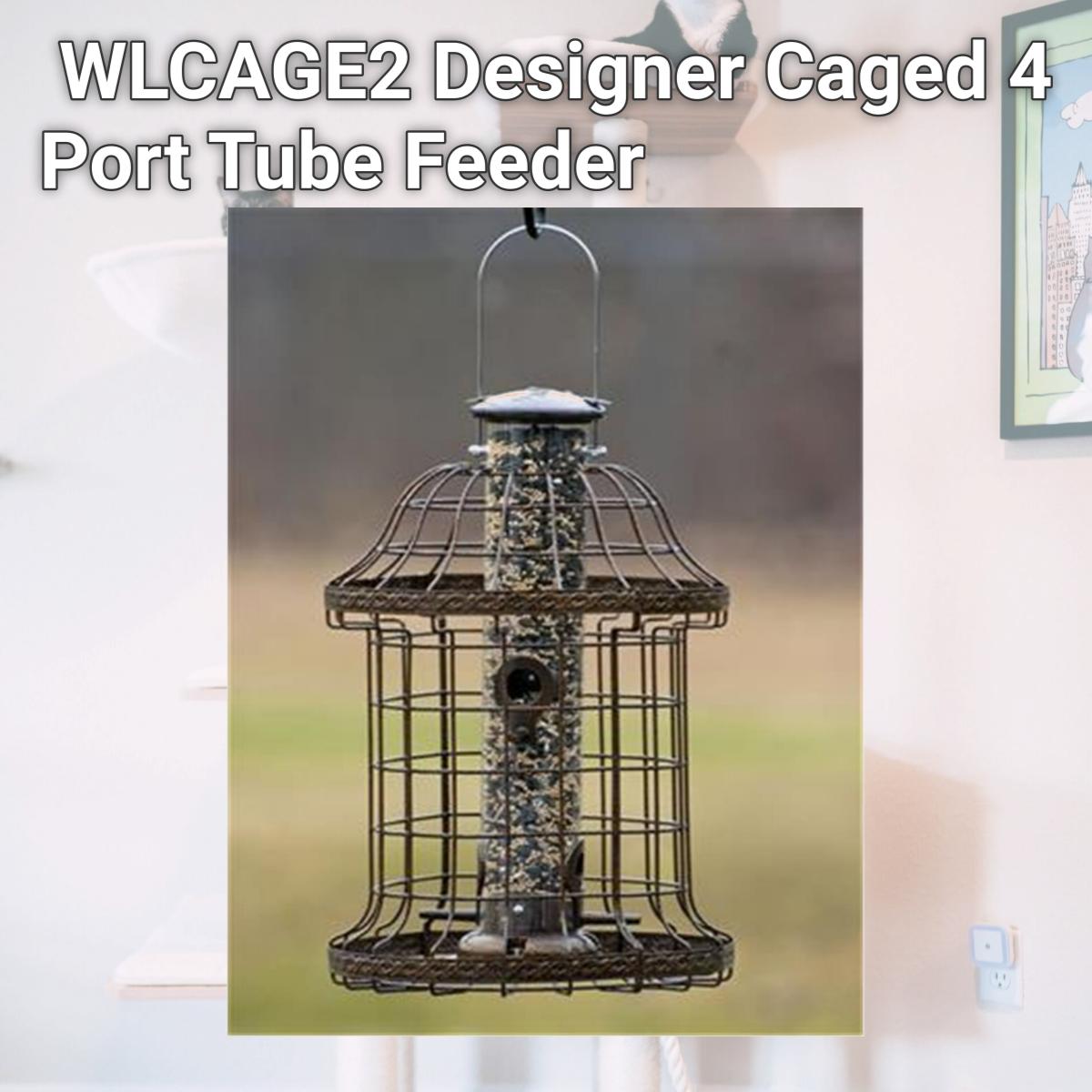 Picture of WoodLink WLCAGE2 Designer Caged 4 Port Tube Feeder