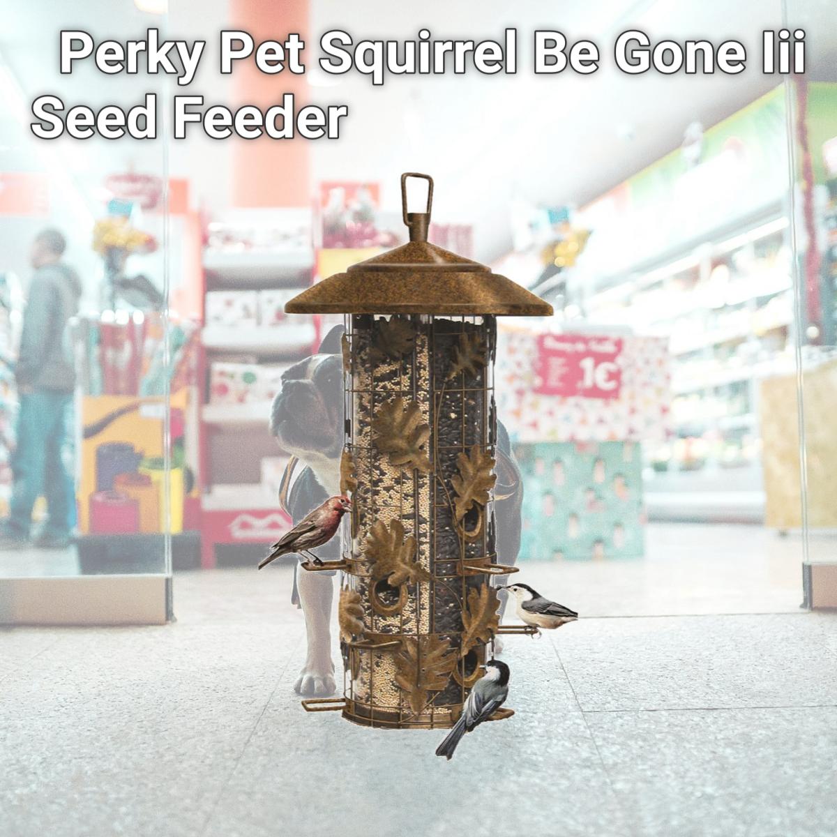 Picture of Woodstream Corporation 337 Perky Pet Squirrel Be Gone Iii Seed Feeder 