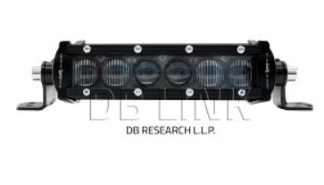 DBLXSR8C 8 in. Straight Single Row Light Bar