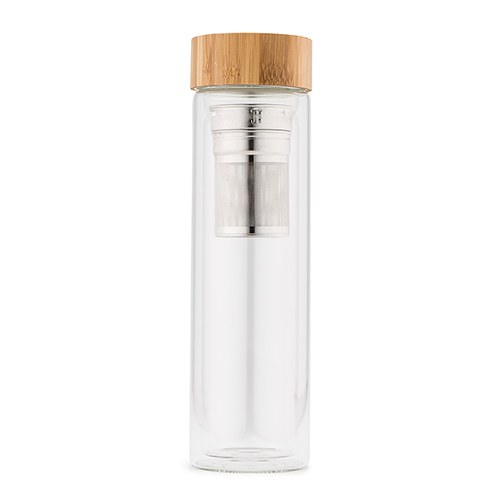 Picture of Weddingstar 4761 Glass Tea Infuser Travel Cup