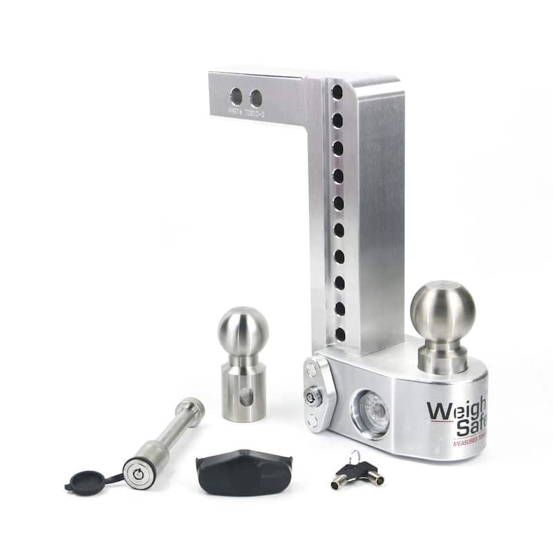 WS10-2-KA 10 in. Drop Adjustable Trailer Hitch for 2 in. Receiver with WS05