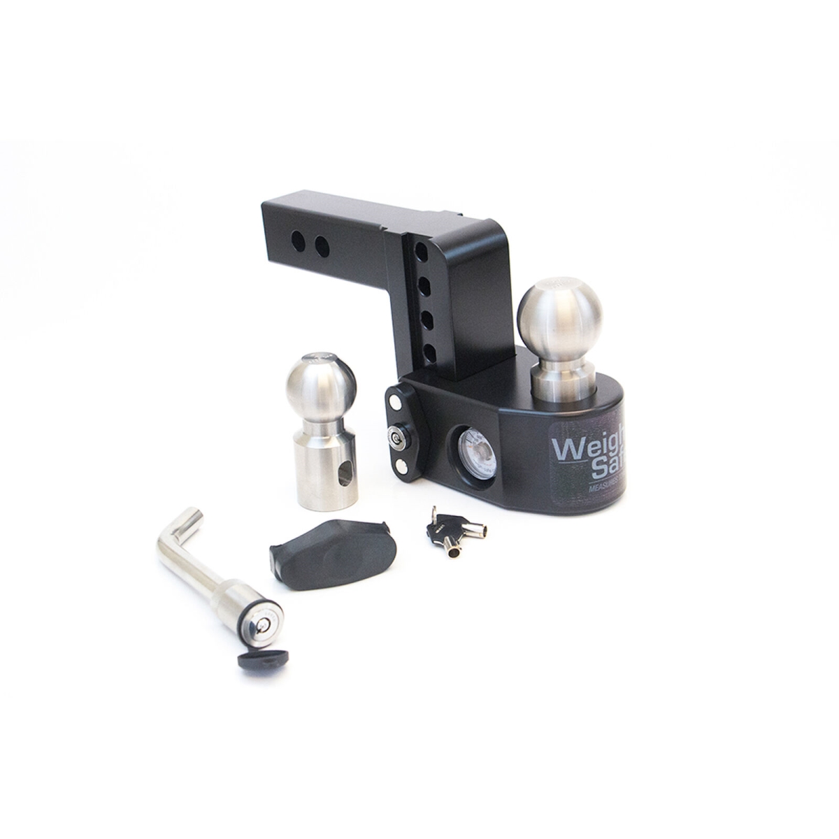 Weigh Safe LLC Weigh Safe Drop Hitch for 8" Drop for 2" Shank w/ Hitch Pin Lock Black | Camping World