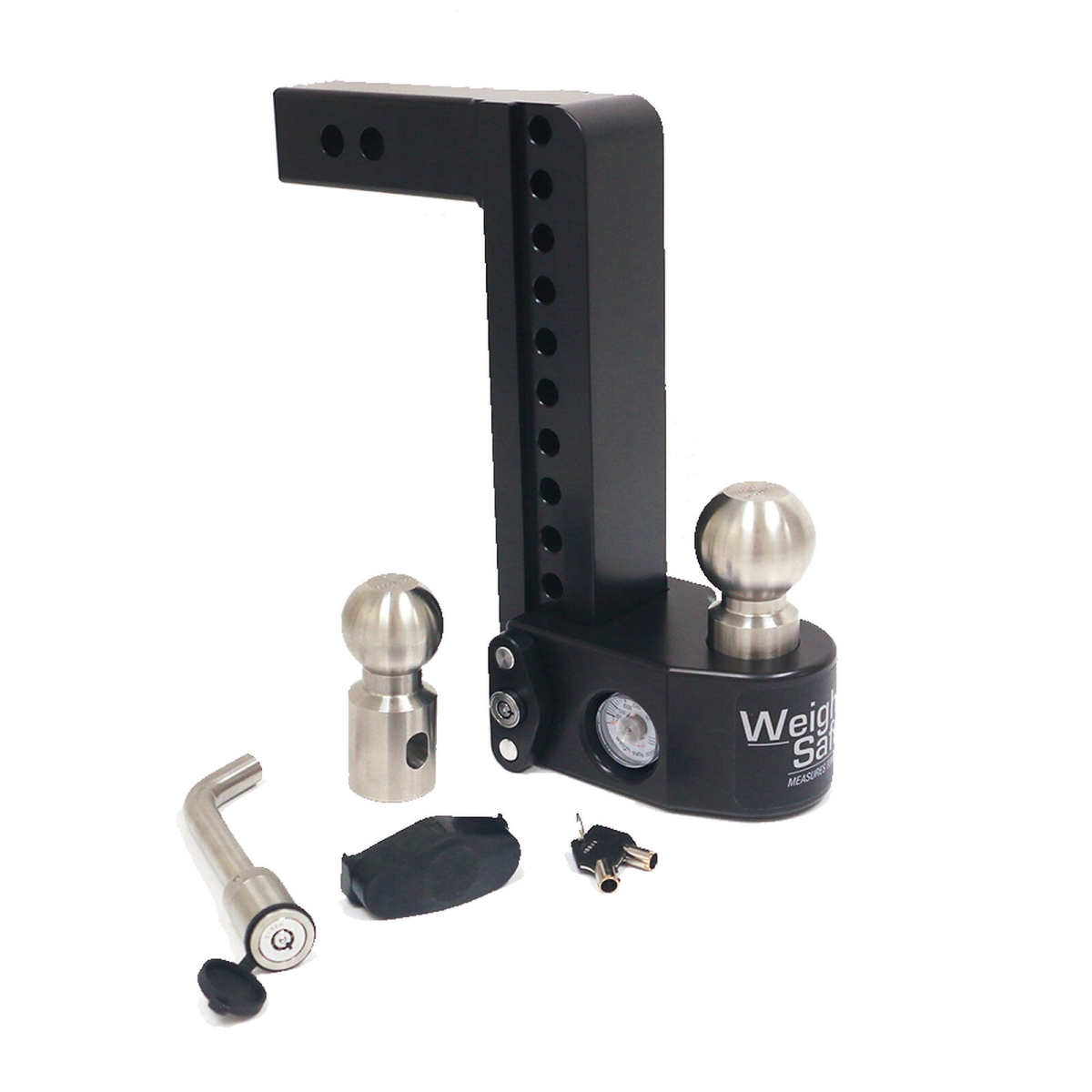 Weigh Safe LLC Weigh Safe Drop Hitch - 10" Drop for 2" Shank w/ Hitch Pin Lock Black | Camping World