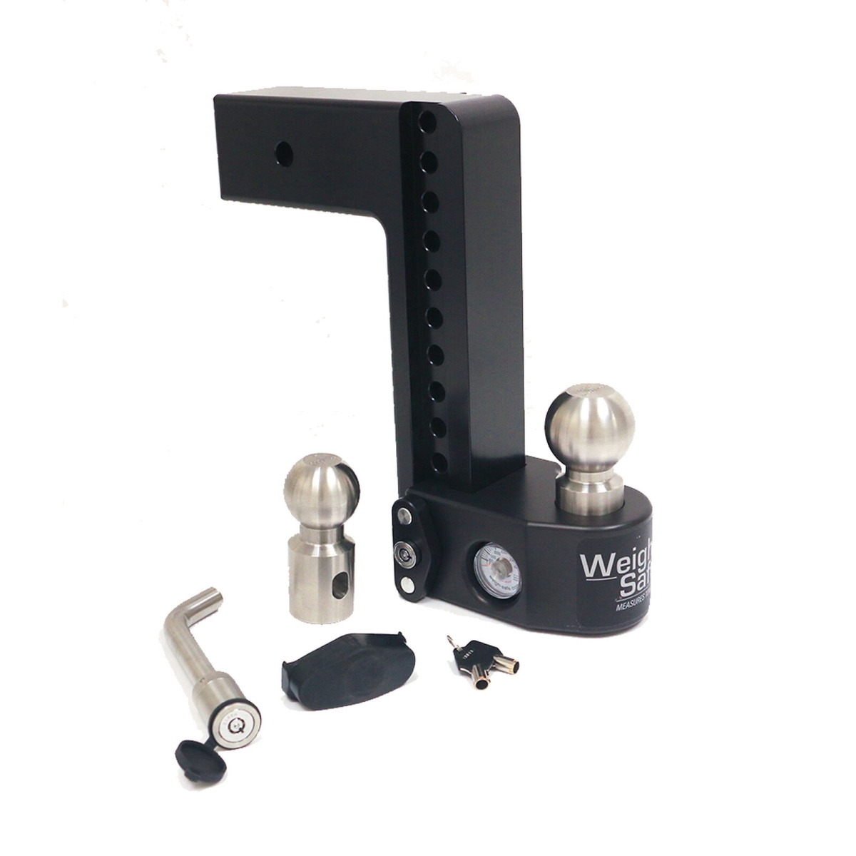 Weigh Safe LLC Weigh Safe Drop Hitch - 10" Drop for 3" Shank w/ Hitch Pin Lock Black | Camping World