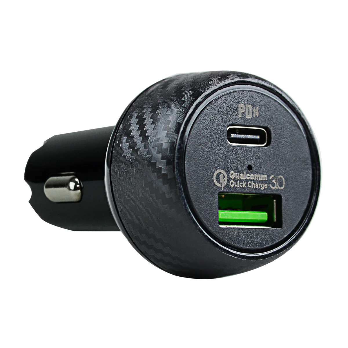 Picture of Audiopipe AIQUCCIGQC3 20W QC3.0 Plus PD Dual USB Car Charger