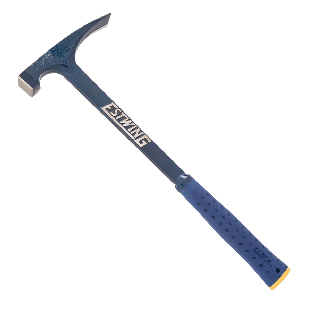 Picture of Estwing E622BLCL 22 oz Smooth Face Bricklayer Hammer - Blue Shock Reduction Grip