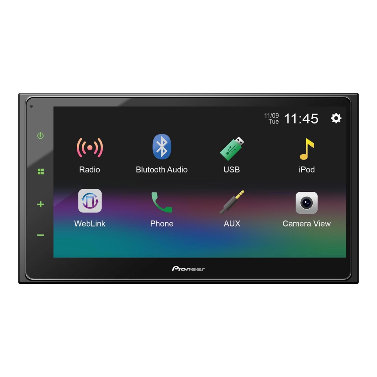 Picture of Pioneer DMH130BT 6.8 in. Double DIN Touchscreen Digital Media Receiver&#44; Amazon Alexa & Bluetooth