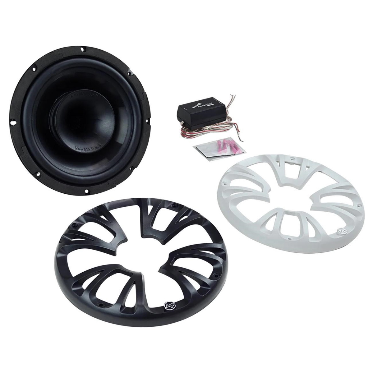 Picture of Audiopipemap APMST836H 8 in. 250W Audiopipe Weatherproof Speaker with Built in Compression Driver