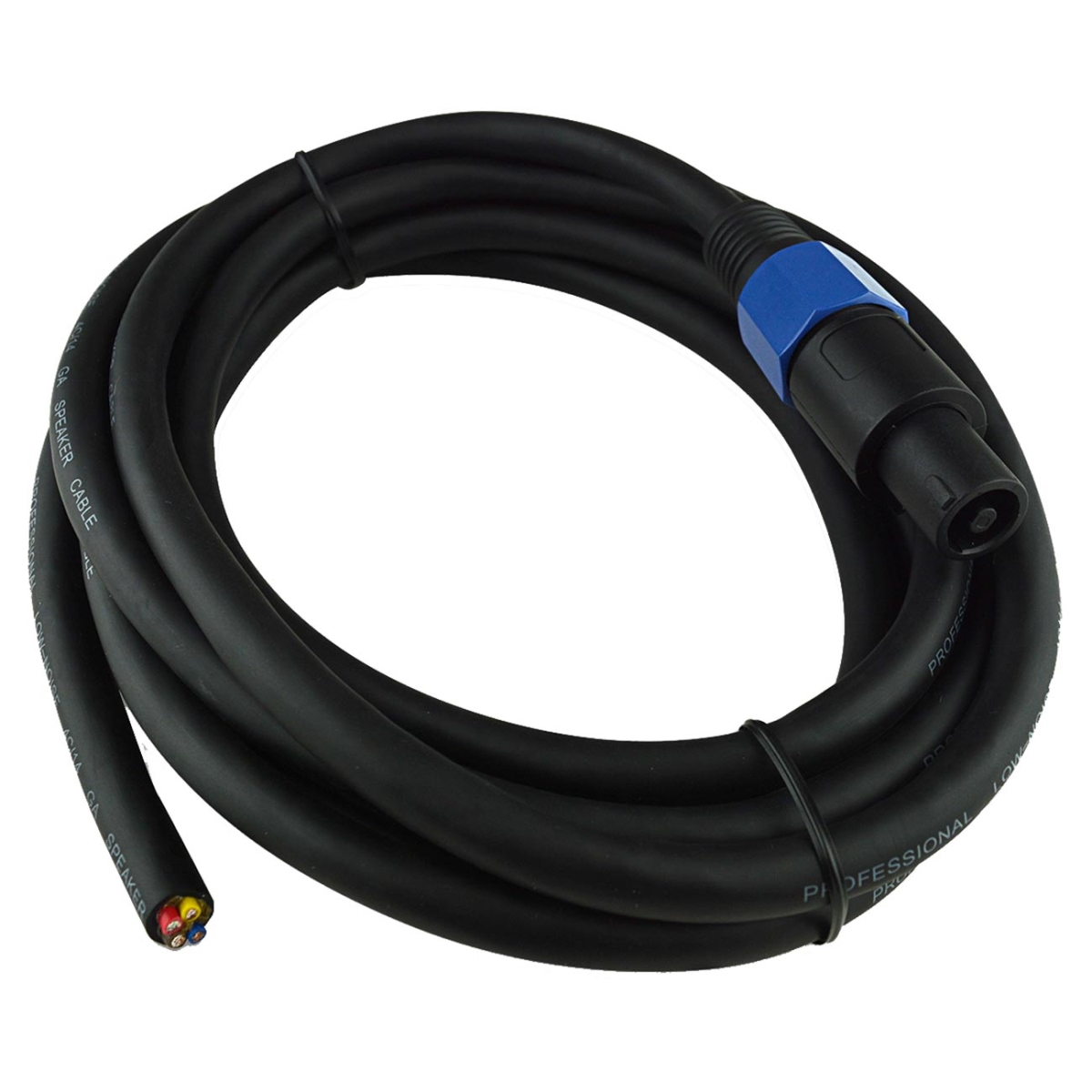 XSPK214BL12 12 ft. Pipemans Installation Solution 4-Wire Speak on Cable