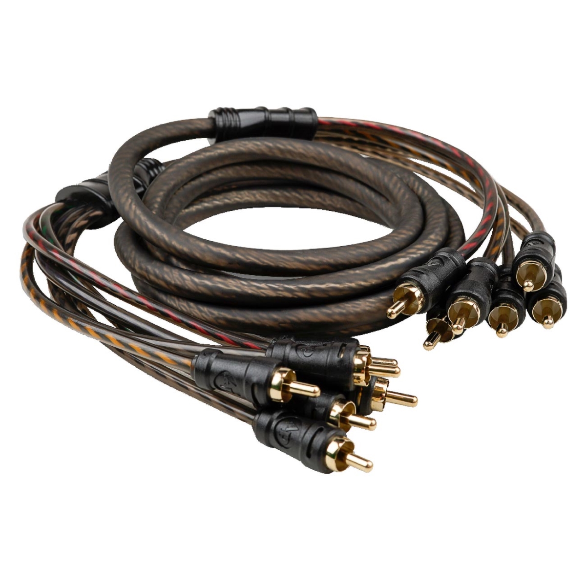 CPPMC6 6 ft. 6-Channel Interconnect Cable for Car & Motorcycle Audio
