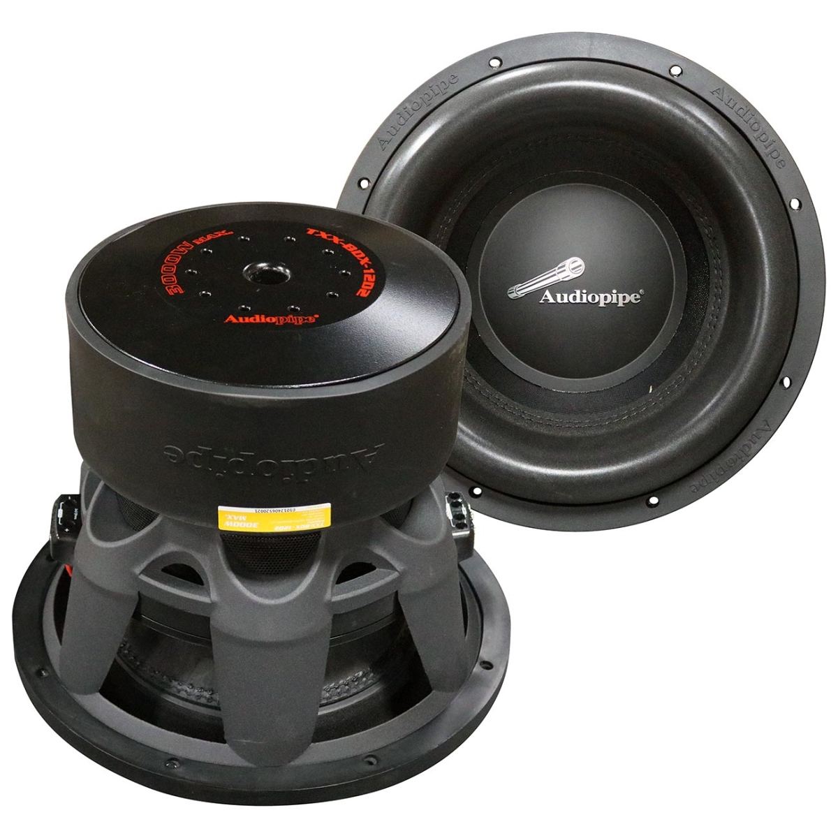 Picture of Audiopipe TXXBDX12D2 12 in. Competition Woofer with 1500W RMS & 3000W Max Dual 2 Ohm Voice Coils