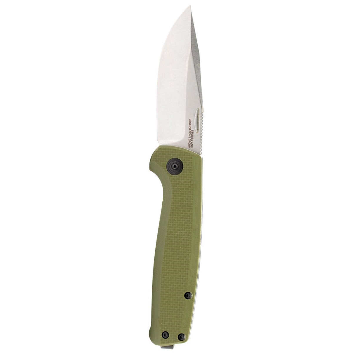 TM1004BX Terminus SJ 2.95 in. Folding Pocket Knife, OD Green