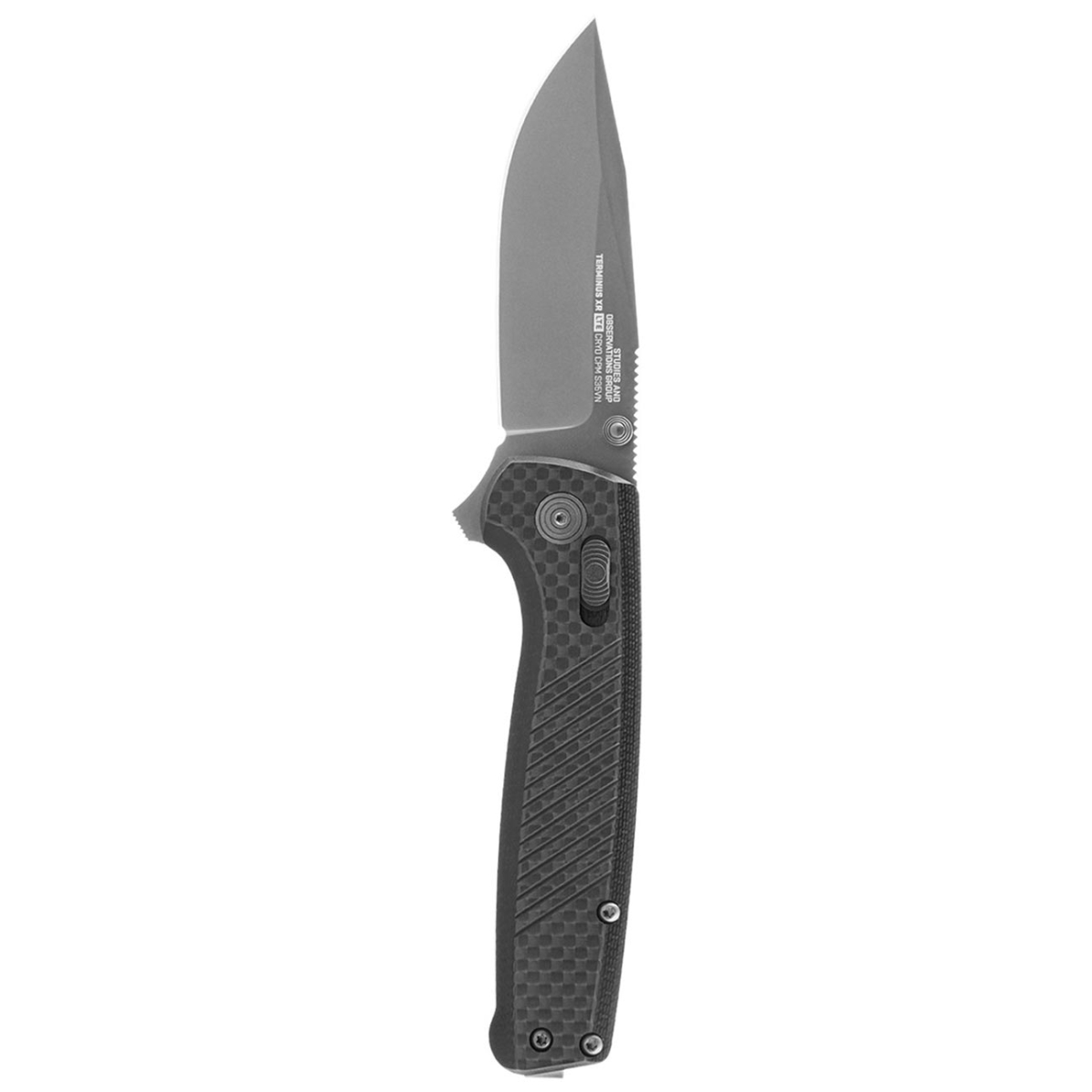TM1032BX Terminus XR LTE 2.95 in. Folding Pocket Knife, Carbon Plus Graphite