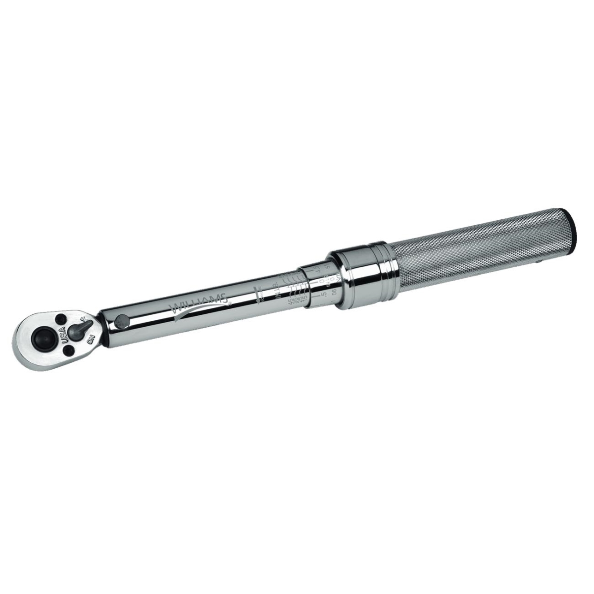752MFRMH 0.375 in. Drive 10.2-98.3 Nm Adjustable Click Torque Wrench, Range 5-75 ft. lbs