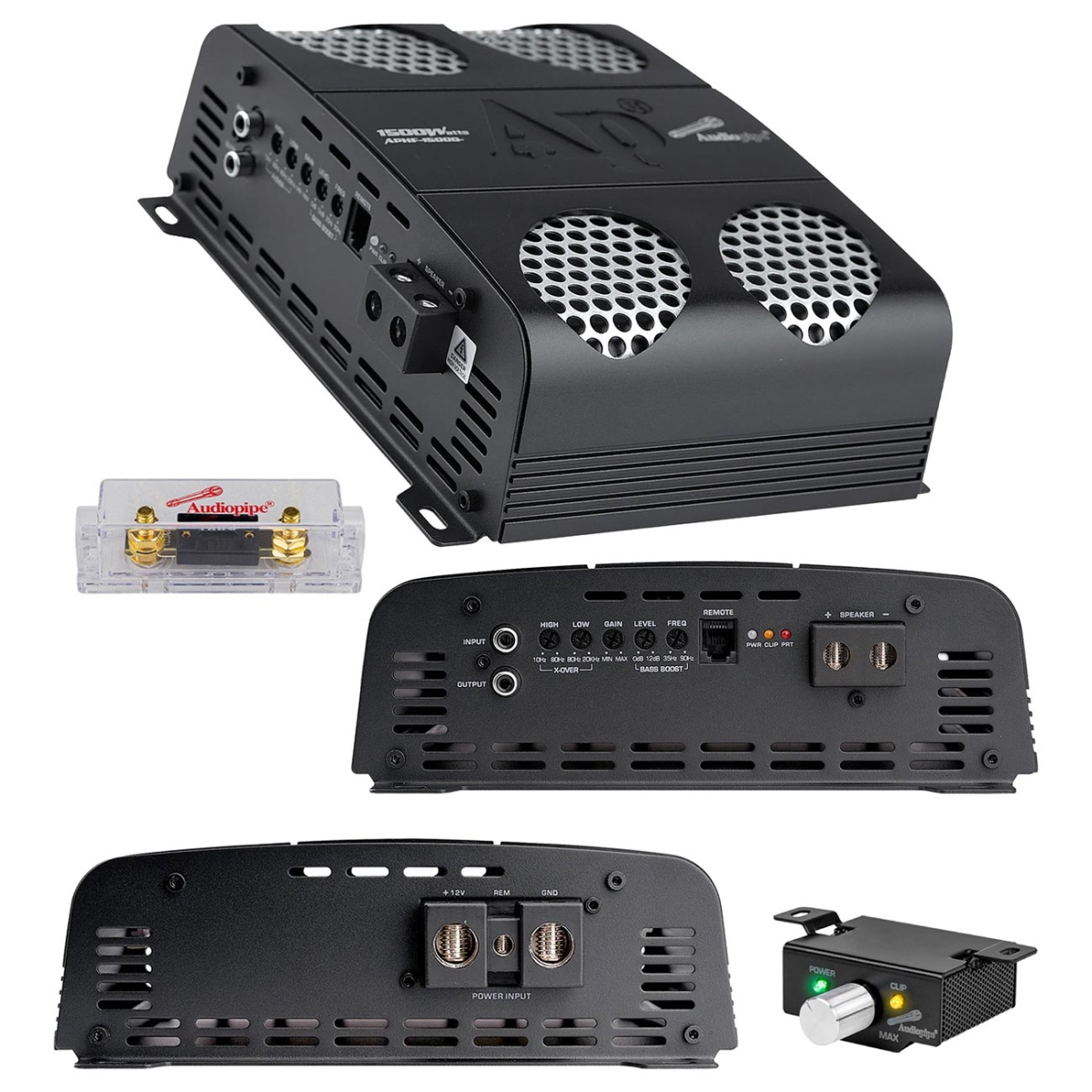 APHF1500DH2 1500W Monoblock 2 Ohm Class D Brazilian Style Amplifier